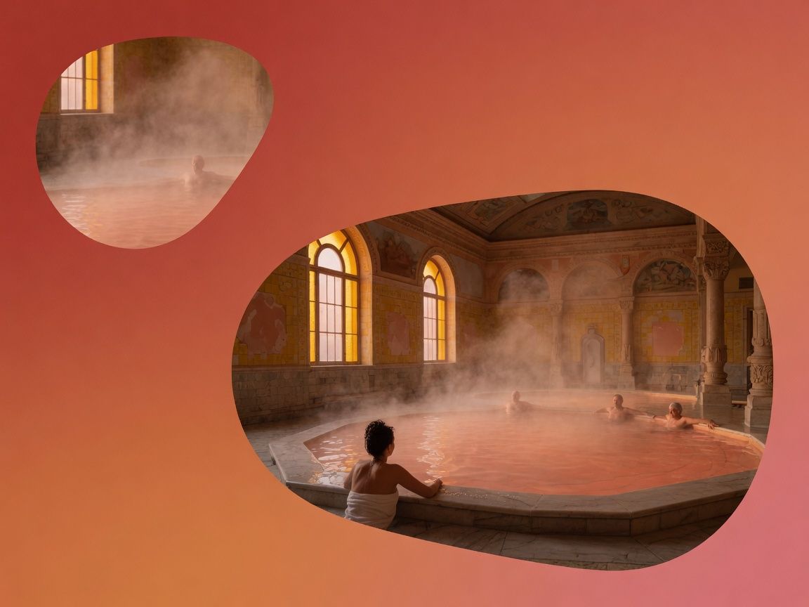 Thermal baths in Budapest, Hungary