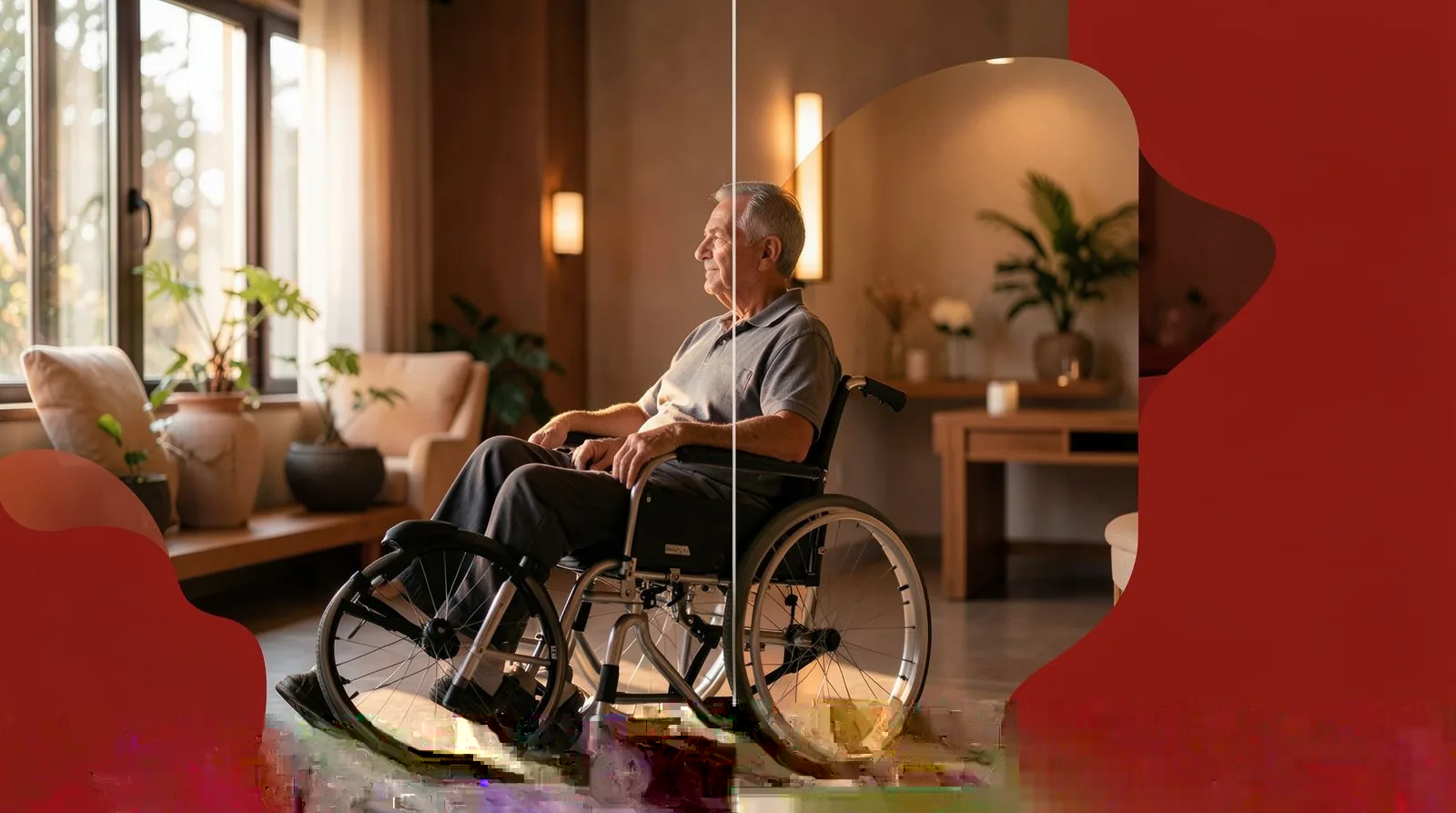 Accessible travel experience with wheelchair user
